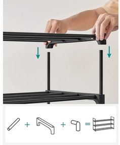 Pantofar ALVORO negru