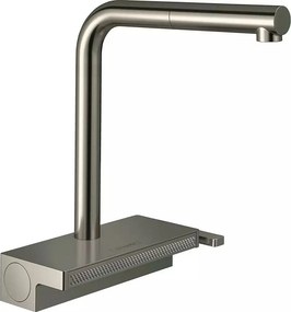 Baterie bucatarie cu dus extractibil crom periat Hansgrohe Aquno Select M81 250 sBox cu 2 jeturi