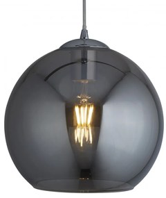 Pendul design modern 25cm Balls crom / fumuriu 1621SM SRT