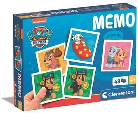 Patrula Cățelușilor Pups joc de memorie Clementoni 48 de piese
