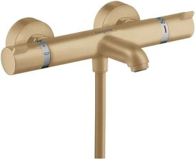 Baterie cada - dus termostatata Hansgrohe Ecostat Comfort bronz periat