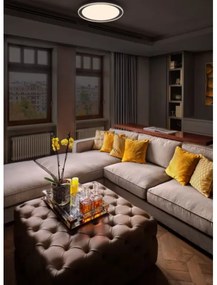 Plafonieră LED Ledvance ORBIS PEDERSON LED/24W/230V d. 45 cm negru