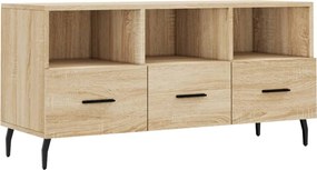 vidaXL Dulap TV stejar sonoma, 102x36x50 cm, lemn prelucrat