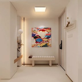 Plafonieră LED dimabilă Brilagi SLIMFRAME LED/25W/230V 30x30 cm alb + telecomandă