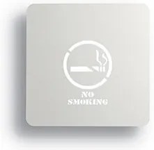 Aplica cu semn de informare -fumat interzis- iluminat LED, SIGN AP80 NO SMOKING 104393