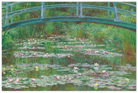 Tablou - Claude Monet, The Japanese Footbridge, reproducere (90x60 cm)