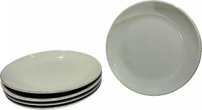 Farfurie Gresie 26cm HOME Gri Antracit Pal, fel principal