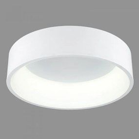 Plafoniera moderna alba rotunda cu led Chiara d45 3000k