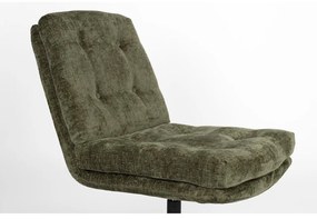 Fotoliu verde pivotant Kai – White Label