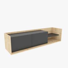 Comoda TV Krog - Oak, Antracit