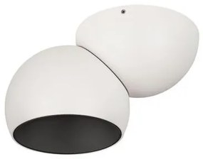 Spot LED aplicat aluminiu LUSA alb