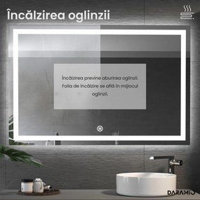 Oglindă cu iluminare LED F2