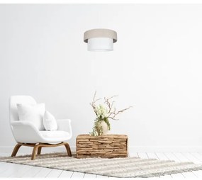 Lustră pe cablu NATA 1xE27/60W/230V bej