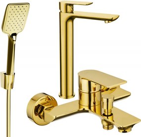 Mexen Alfa R62 set cadă, auriu - 745713R62-50