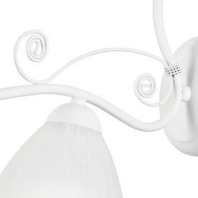 Lampă de perete RETRO II 1xE27/60W/230V alb