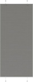 vidaXL Jaluză plisată Antracit 90x200 cm Lățime țesătură 89,4 cm