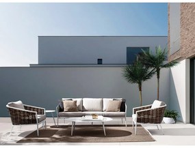 Măsuță de grădină rotundă din aluminiu ø 50 cm Ridley – Bizzotto