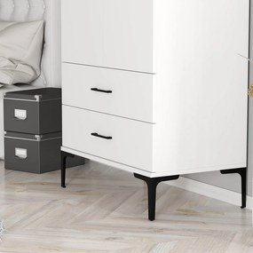 Dulap de haine Kiara T (Alb). 1088336