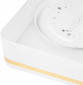 Plafonieră SIRJA SQUARE 4xE27/60W/230V 45x45 cm alb