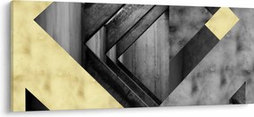 Tablou - Textura forme (120x50 cm)