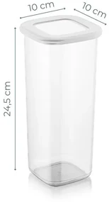 Set de Cutii pentru Depozitare, 12 Piese, Culoare Alb, 964FRM1176