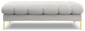 Banca Bali velvet/picioare gold – L133 x l62 x h41