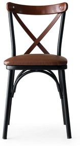 Set 4 scaune haaus Ekol, Maro, textil, picioare metalice