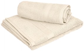 Prosop CLARYSSE ELEGANCE 60x110 cm crem, 100% bumbac
