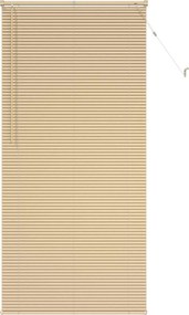 vidaXL Jaluzea venetiană Manual Maro Deschis cu Model 213 x 100 cm PVC