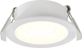 Set de 3 spoturi incastrabile baie IP65 LED Olea alb