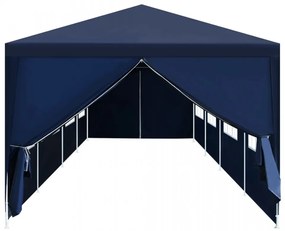 Pavilion de grădină 3 x 12 m, albastru