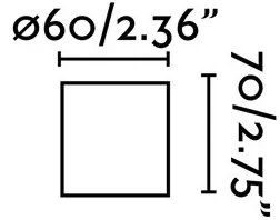 Aplică TEN 1xE27/15W/230V aurie FARO 62152
