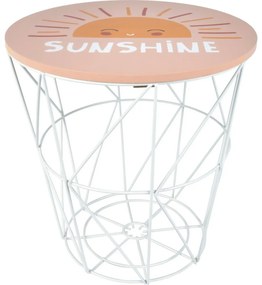 Masă de depozitare Hatu pentru copii Sunshine, 30x 30 x 30 cm