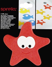 Covorașe antiderapante pentru copii pentru cadă 5 buc. 12x13 cm Starfy – Spirella