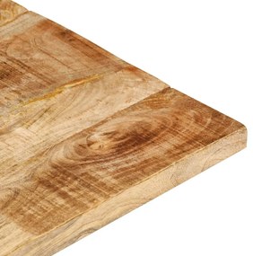 Blat de masa, 25-27 mm, 80x80 cm, lemn masiv de mango