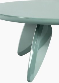 Măsuță de cafea rotundă Lumis 80 cm - verde
