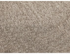 Colțar taupe extensibil/cu spațiu de depozitare cu tapițerie din chenille (cu colț pe partea stângă/în formă de "U") Everest – Bobochic Paris