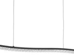 Lustră LED pe cablu ONLI ONDA LED/30W/230V 4000K negru