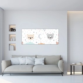 Tablou - Noapte bună. (120x50 cm)