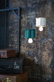 Pendul design retro realizat manual din ceramica INDUSTRIAL