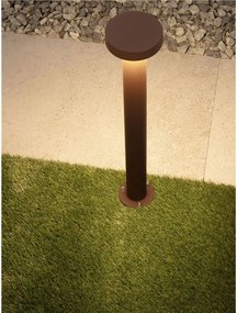 Stalp exterior IP65 LED 2700K GONG corten H-60cm