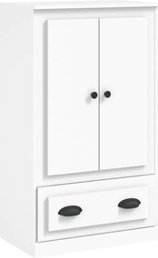 vidaXL Dulap înalt, alb, 60x35,5x103,5 cm, lemn prelucrat