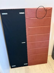 OFERTA Pat tapitat COMFINO VELVET cu pat suplimentar 120x200 cm roz calitatea II