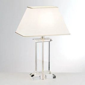 Orion LA 4-1202 - Lampă de cristal de masă VERONIQUE 1xE27/60W/230V crem/auriu