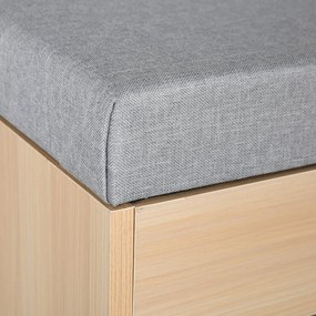 Banca din lemn pentru pantofi, 80x30x48cm HOMCOM | Aosom Romania