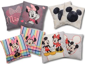 Perna decorativă MICKEY MOUSE 40x40 cm - mai multe culori Culoare: Crem