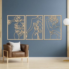 SENTOP | Decorațiune de perete din mai multe piese pentru femeie | FEMIN
