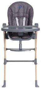 Scaun de masă pentru copii Chicco Polly Essential gri