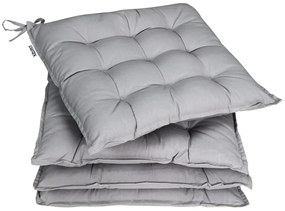 Deuba 4 x perne confortabile - gri
