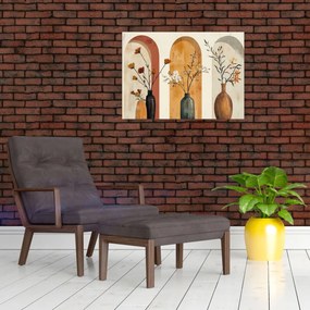 Tablou - Vaze în arcade (70x50 cm)